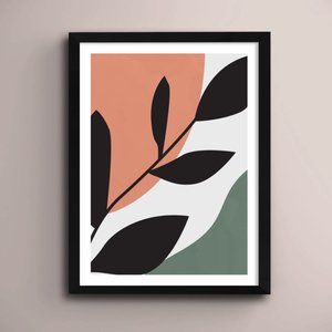 2/$35 Modern Minimalist Abstract Boho Wall Art Print Home Decor [No Frame]
